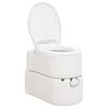 vidaXL Campingtoilet ge&iuml;ntegreerd 24+17 L HDPE email