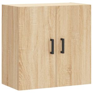 vidaXL Wandkast 60x31x60 cm bewerkt hout sonoma eikenkleurig