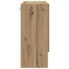 vidaXL Wandkast artisanaal eikenkleurig 60 x 31 x 70 cm Bewerkt hout