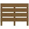 vidaXL Hoofdbord 100x3x80 cm massief grenenhout honingbruin