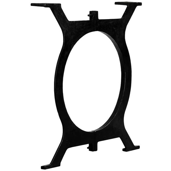 vidaXL Eettafelpoten 2 st O-frame gietijzer