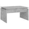 vidaXL Salontafel 68x50x38 cm bewerkt hout betongrijs