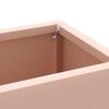 vidaXL Paraplu Standaard met opslag Roze 28 x 12 x 41 cm Staal