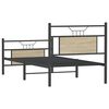 vidaXL Bedframe zonder matras hout sonoma eikenkleurig 90x200 cm