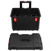 vidaXL Flightcase draagbaar 56,5x45,5x48 cm PP zwart