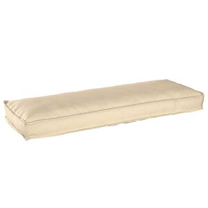 vidaXL Kussen Beige 120 x 40 x 8 cm Oxford Stof