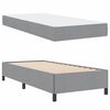 vidaXL Boxspringbed Lichtgrijs 100 x 200 cm Stof