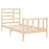 vidaXL Bedframe massief hout 90x190 cm