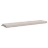 vidaXL Bankkussen SOEST 100% Polyester Wit 200 x 40 x 8 cm