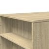 vidaXL Salontafel 102x55x42 cm bewerkt hout sonoma eikenkleurig