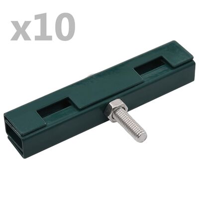 vidaXL U-matverbinding 10 sets groen