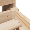 vidaXL Bedframe zonder matras massief grenenhout 100x200 cm