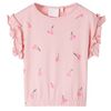 vidaXL Kindershirt 116 lichtroze