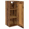 vidaXL Wandkast Oud Hout 34,5 x 34 x 90 cm Bewerkt hout