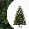 vidaXL Kunstkerstboom met Ballen 120 cm 150 LED's Warmwit