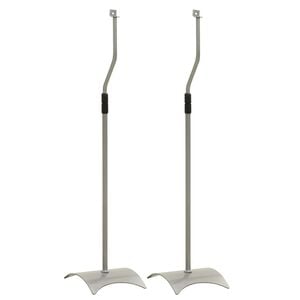 vidaXL Speakerstandaards 2 st universeel zilverkleurig