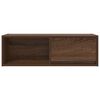 vidaXL Tv-meubelen 2 st 80x31x25,5 cm bewerkt hout bruin eikenkleur