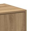 vidaXL Apothekerskast 40x41x174,5 cm bewerkt hout artisanaal eiken