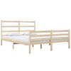 vidaXL Bedframe massief grenenhout 120x190 cm