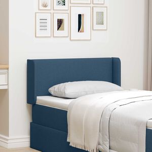 vidaXL Hoofdbord oor Blauw 40,5 x 40,5 x 4 cm Stof