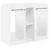 vidaXL Golfkast Effen Wit 102 x 45 x 85,5 cm