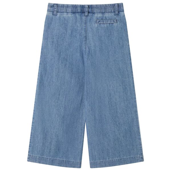Kinderbroek 128 denimblauw