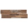 vidaXL Wandpanelen 10 st Naturel 56 x 18 x 2 cm Massief Teakhout