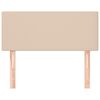 vidaXL Hoofdbord 90x5x78/88 cm kunstleer cappuccinokleurig