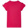 Kindershirt 104 felroze
