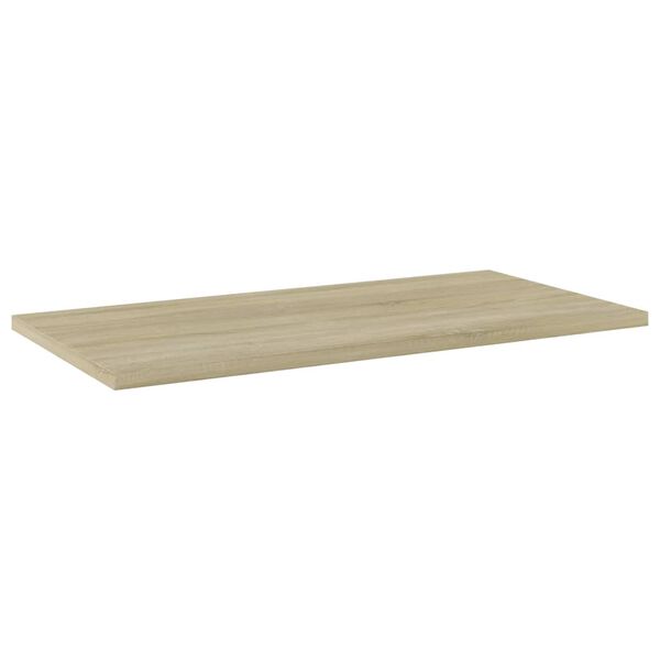 vidaXL Wandschappen 8 st 60x30x1,5 cm spaanplaat sonoma eikenkleurig