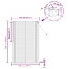 vidaXL Venetiaanse Blind Verstelbaar Zwart 150 x 100 cm PVC