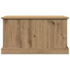 vidaXL Opbergbox 70x40x38 cm bewerkt hout artisanaal eikenkleurig