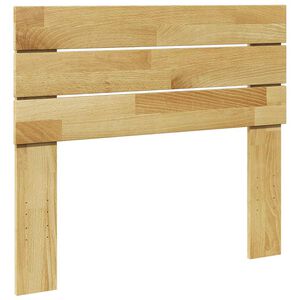 vidaXL Hoofdbord 75 cm massief hout eiken