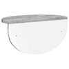 vidaXL Wandplank Grijs Sonoma 38 x 19 x 19 cm Bewerkt hout