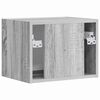 vidaXL TV Wandkast Grijs Sonoma 60 x 31 x 29.5 cm Bewerkt hout