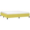 vidaXL Bedframe zonder matras 200x200 cm stof groen