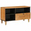 vidaXL TV-kast met lade met plank 80 x 33 x 46 cm Massief Mango Hout