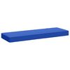 vidaXL 1-delig Bankkussen VUGHT 100% Polyester Koninklijk Blauw