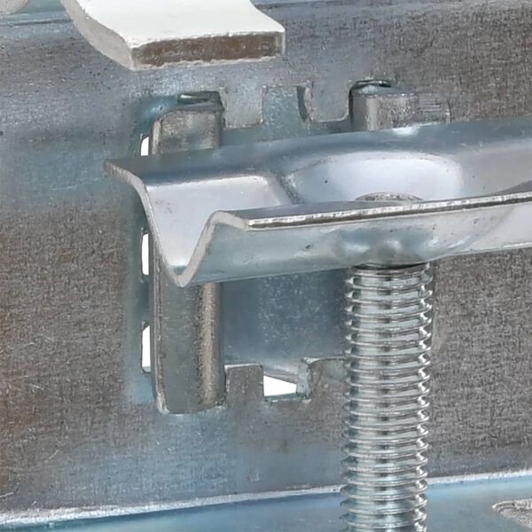 vidaXL Parasolklemmen voor balkon 2 st 32 mm gegalvaniseerd staal