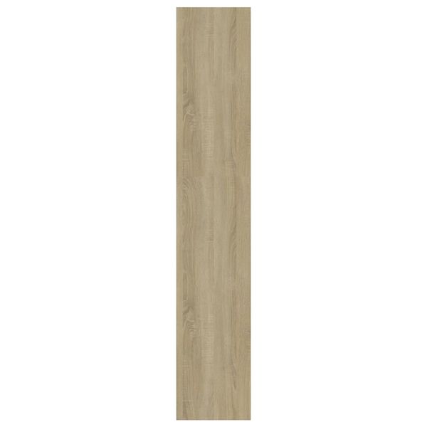 vidaXL Boekenkast/kamerscherm 60x30x166 cm bewerkt hout sonoma eiken