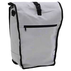 vidaXL Fietstas Grijs 34 x 16 x 59 cm Polyester
