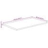 vidaXL Tafelblad rechthoekig natuurlijke rand 110x60x2,5 cm acaciahout