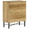 vidaXL Dressoir 60x35x75 cm massief mangohout