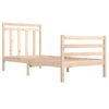 vidaXL Bedframe massief hout 90x200 cm