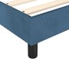 vidaXL Boxspring bed 120x200 cm fluweel donkerblauw