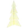 vidaXL Kerstboom met 240 LED Warmwit 180 cm Acryl