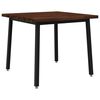 vidaXL Vierkante Eettafel 90 x 90 x 75 cm Massief Acaciahout