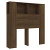 vidaXL Hoofdbordkast 100x18,5x102,5 cm bruin eikenkleur