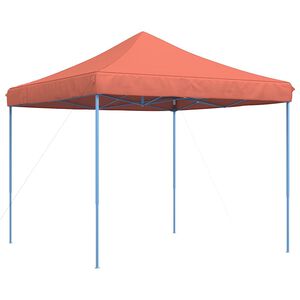 vidaXL Partytent inklapbaar pop-up 292x292x315 cm terracotta