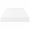 vidaXL Wandschap zwevend 50x23x3,8 cm MDF hoogglans wit